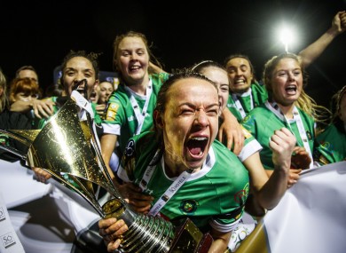 Áine O'Gorman and her Peamount side won the league for the first time since 2012 last season.