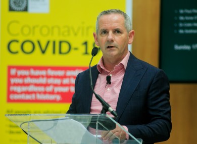 HSE CEO Paul Reid unveiled the health service's Winter Plan late last month.