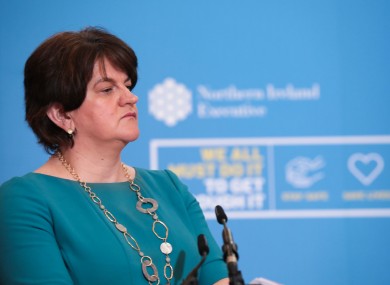 Northern Ireland First Minister Arlene Foster