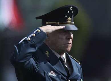 Mexico’s ex-defence Secretary Gen Salvador Cienfuegos Zepeda