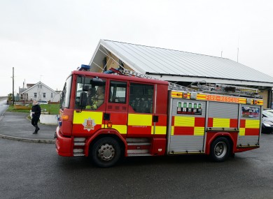 The Essex County Fire and Rescue Service were involved in helping rescue the men after they became trapped in a tumble dryer