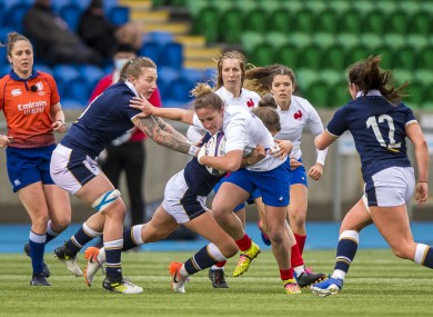 It finished 13-13 between Scotland and France.