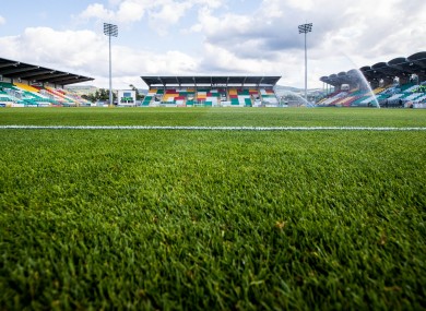 Tallaght Stadium will host the Premier Division meeting of Shamrock Rovers and Derry City on Saturday.