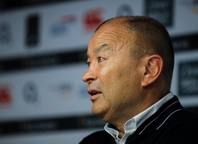 Australian Eddie Jones joked today about Ireland's Southern Hemisphere contingent.