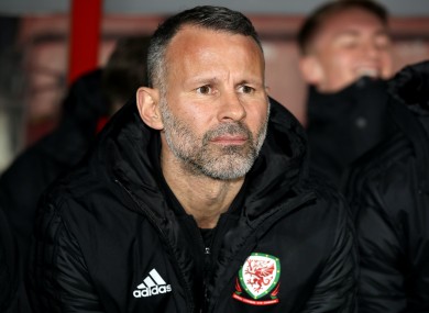Giggs was due to oversee three upcoming Wales games, including the 15 November clash with Ireland.