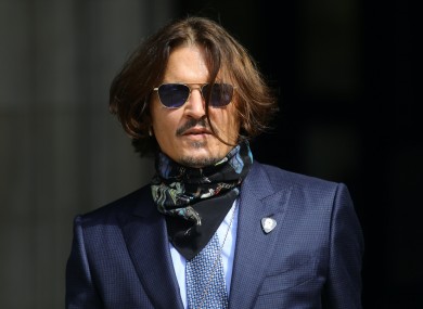 File image of actor Johnny Depp.