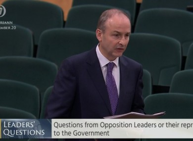 The Taoiseach said Justice Minister Helen McEntee should not have to answer questions on the appointment of Seamus Woulfe to the Supreme Court.