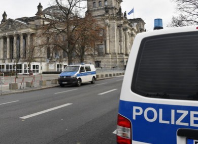 Police in Berlin.