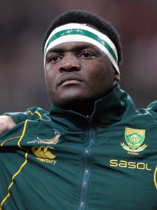 Ralepelle tested positive for a banned anabolic agent last year (file photo).