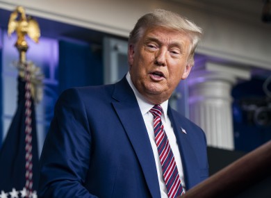 US President speaks about delivering lower drug prices at the White House