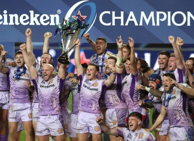 Champions Exeter Chiefs have had the defence of their title massively impacted by the coronavirus.