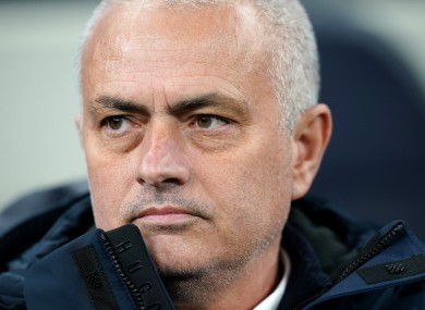 Jose Mourinho (file pic).