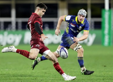 Murray in action against Clermont tonight.