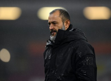 Wolves manager Nuno Espirito Santo has been charged by the FA.