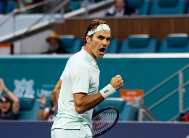 It has been a frustrating year for Federer.