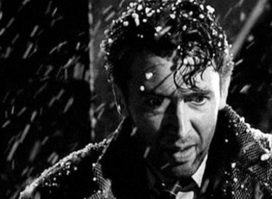 James Stewart in It's A Wonderful Life.
