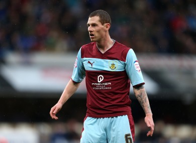 Chris McCann spent eight years with Burnley.