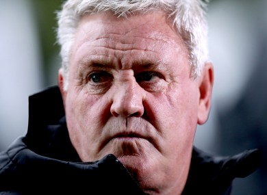 Steve Bruce (file pic).