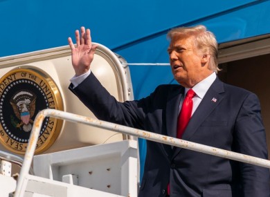 Former US President Donald Trump