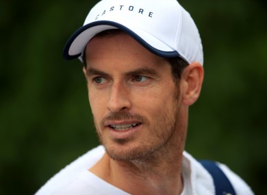 File photo of Andy Murray.