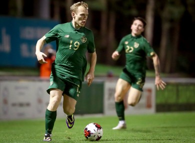 Anthony Scully has represented Ireland at underage level.