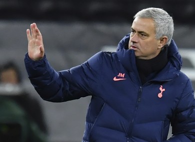 Jose Mourinho (file pic).