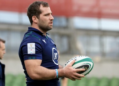 Fraser Brown will miss the Six Nations.