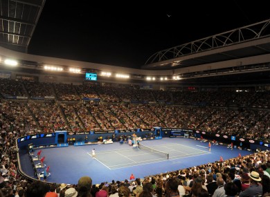 The Australian Open is set to begin in February.