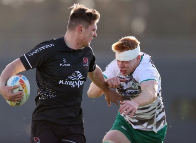 Hyde will start for Ulster 'A' tomorrow.