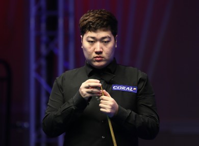 Yan Bingtao is closing in on a maiden title