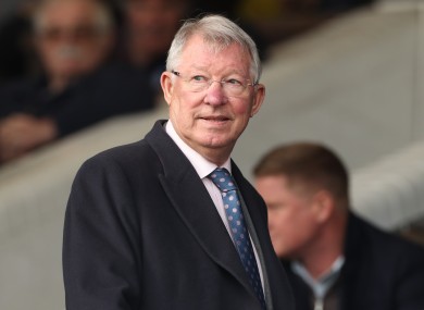 Alex Ferguson (file pic).