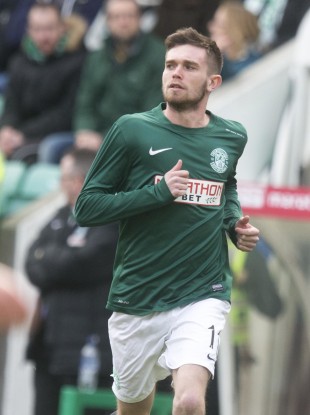 File photo: Stanton on Hibs duty during a Championship meeting with Rangers.