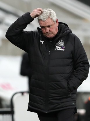 Newcastle United manager Steve Bruce (file pic).