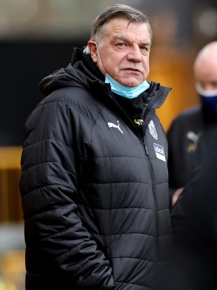 West Bromwich Albion manager Sam Allardyce (file pic).