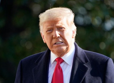 Former US President Donald Trump