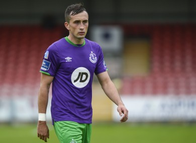 Aaron McEneff previously played for Shamrock Rovers.