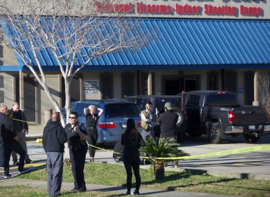 Jefferson Parish Sheriff’s Office deputies investigate a shooting.