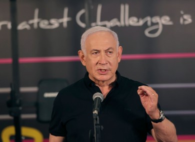 Israeli Prime Minister Benjamin Netanyahu