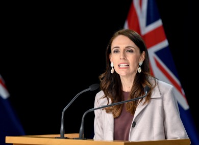 Prime Minister Jacinda Ardern made the announcement today