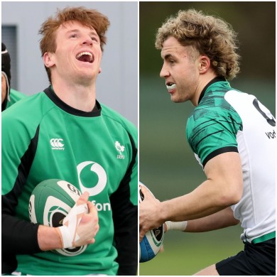 Ryan Baird and Craig Casey are set for their debuts off the bench.