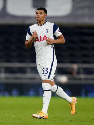 Tottenham Hotspurs' Dane Scarlett.