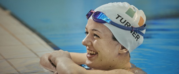 Nicole Turner launching Paralympics Ireland’s new fundraising campaign ‘The Next Level’.
