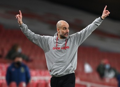 Pep Guardiola.