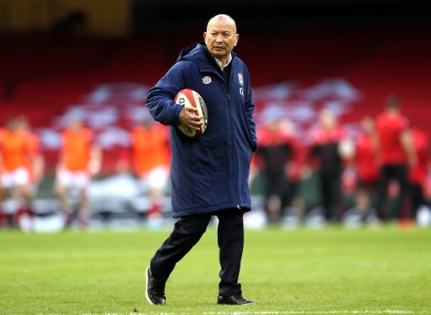 Eddie Jones (file pic).