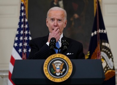US President Joe Biden