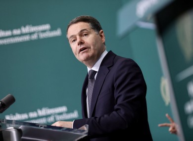 Finance Minister Paschal Donohoe described the growth as ‘remarkable’
