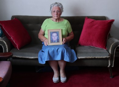 Bernie Morrissey, widow of Garda Sergeant Patrick Morrissey who was killed by the INLA in 1985.