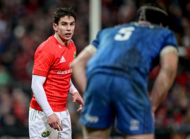 Carbery is set to start against Leinster.
