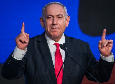 Israeli Prime Minister Benjamin Netanyahu