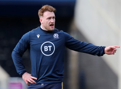 Scotland captain Stuart Hogg.
